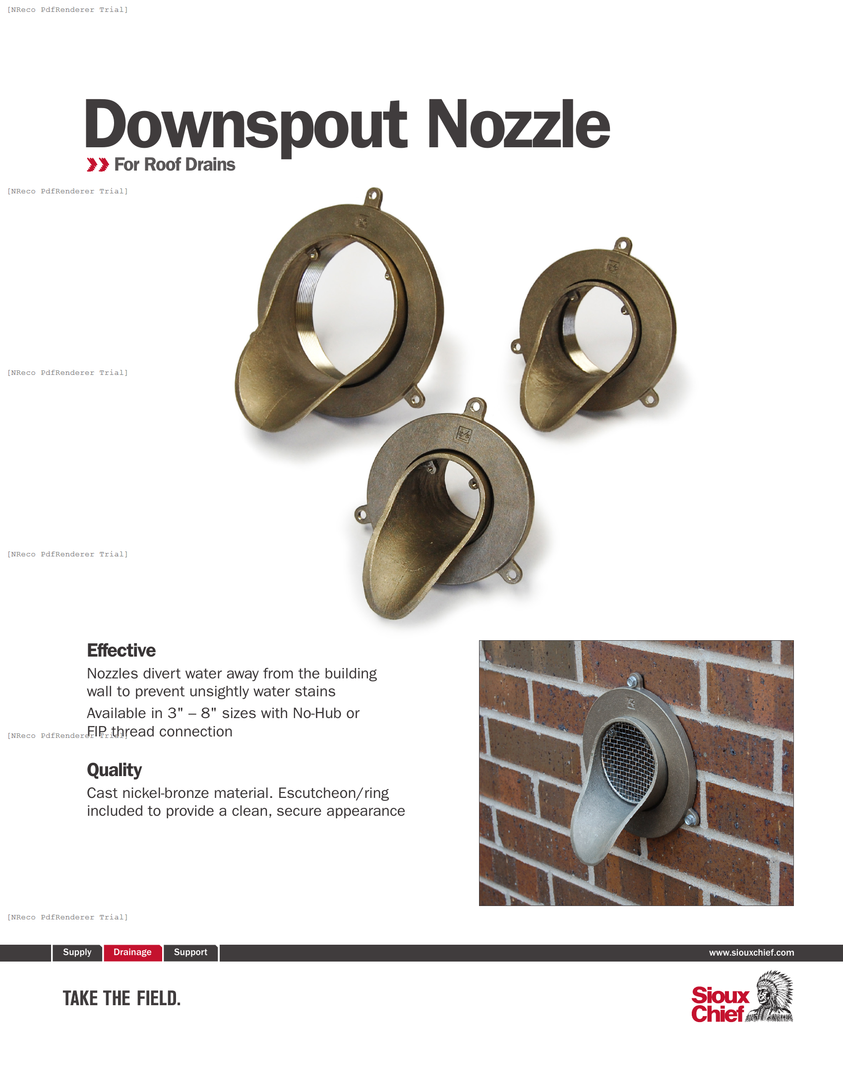 DOWNSPOUT NOZZLES - BROCHURE.PDF Brochure Document